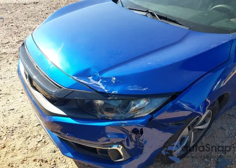 2019 Honda Civic Lx из США, поврежденный, VIN 19XFC2F63KE018205